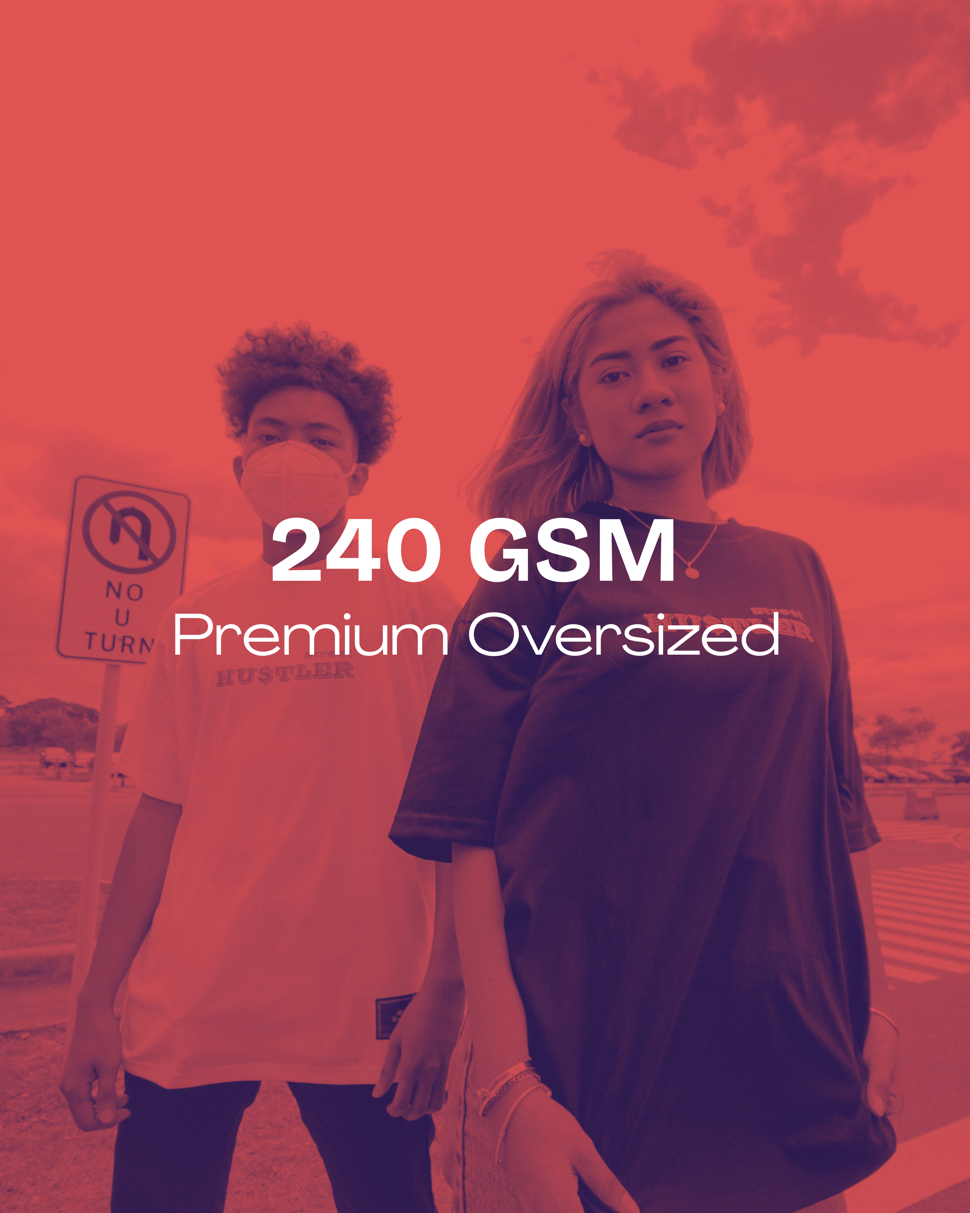 240 GSM Premium Oversized T-shirt
