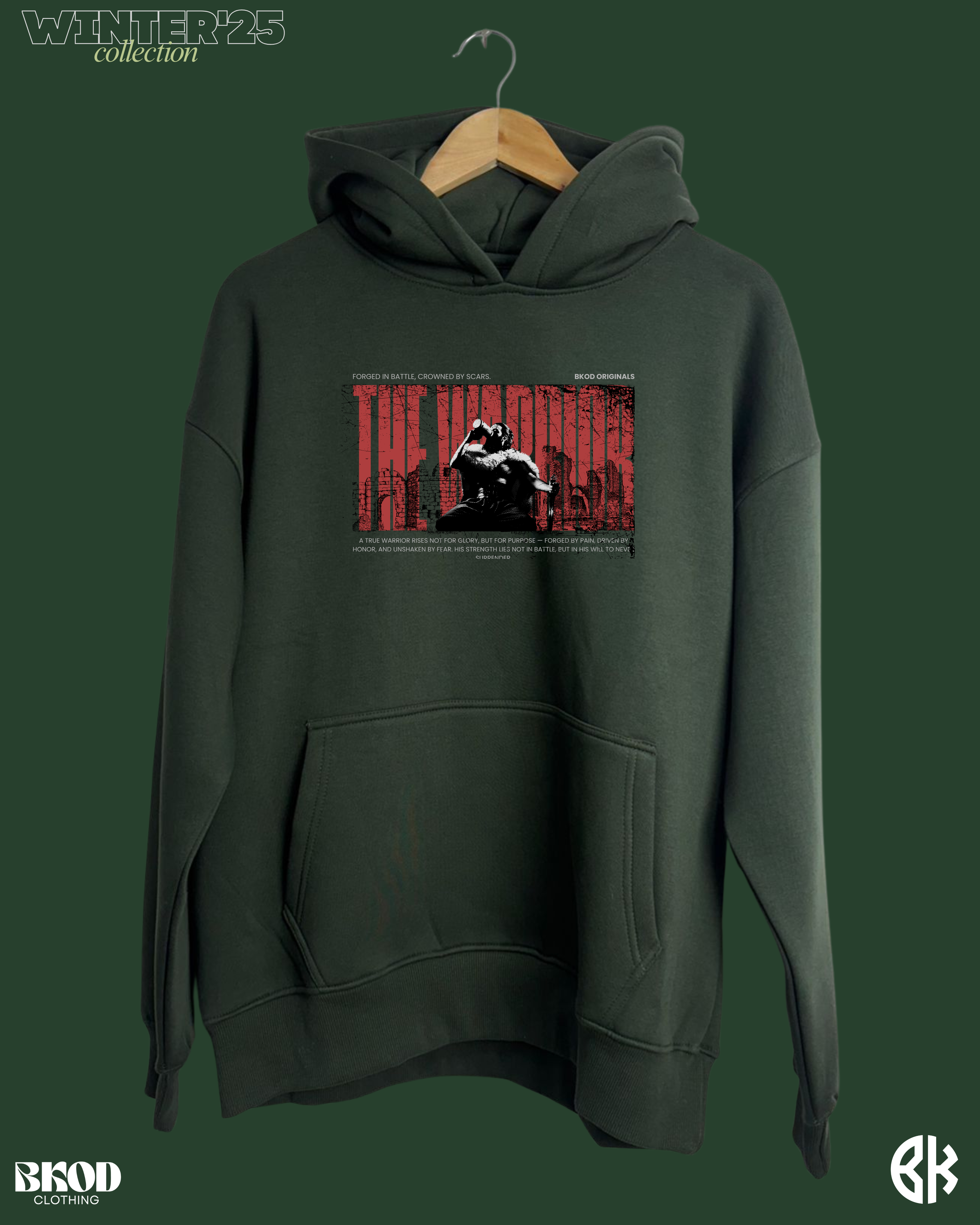 The Warrior Oversized Hoodie