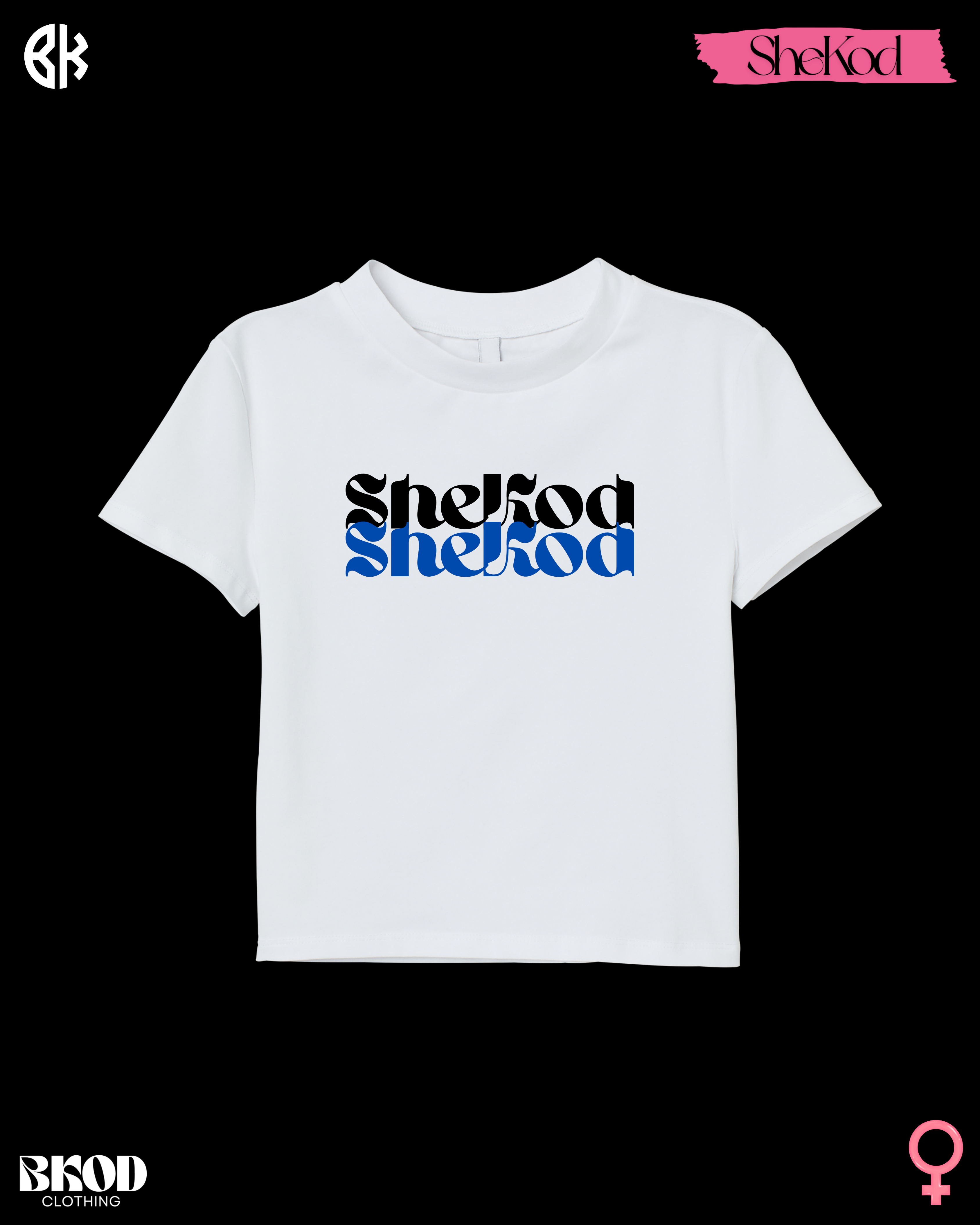 SheKod Originals Crop Tee