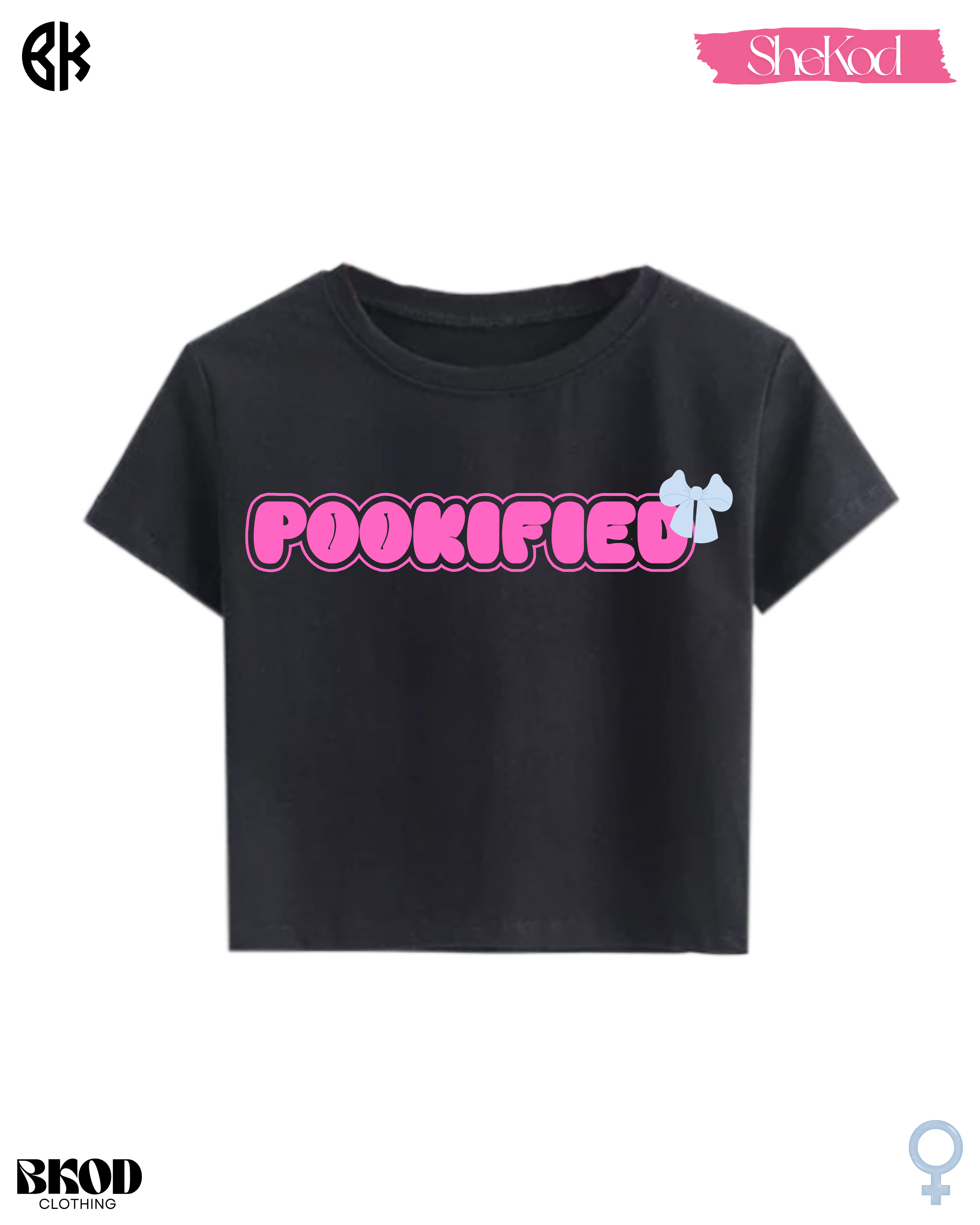 Pookified Crop Tee
